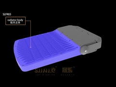 Luz de inundación de estadios LED de doble propósito para campos deportivos