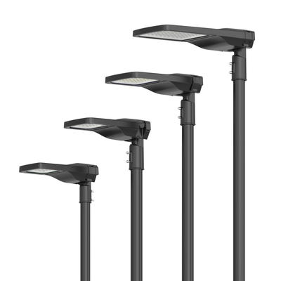 Eficacia luminosa cuadrada llevada de la prenda impermeable IP66 IK08 de la vivienda de la luz de calle alta