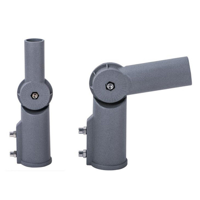 Las luces de calle al aire libre del LED acorchetan el brazo poste 60m m para el conector