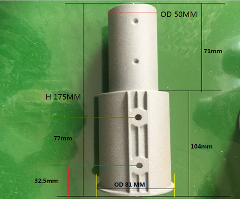 el adaptador Backet de la luz de calle de 60m m 50m m a presión el fundición del brazo de aluminio