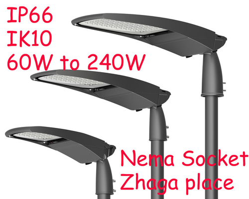 4000k 5700k IP66 300W Fundición a presión de aluminio Led Farola Vivienda 140lm/W Ra70