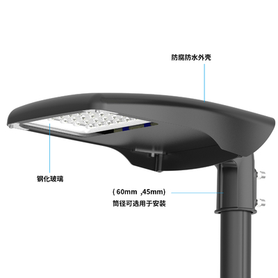 la luz al aire libre impermeable del camino de la calle de 60w IP66 Smd a presión aluminio de la fundición