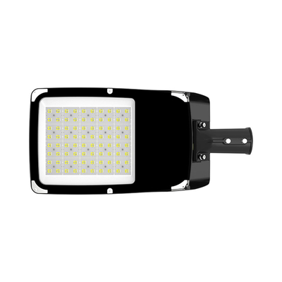Prenda impermeable al aire libre de aluminio de cristal IP66 200W de las luces de calle de la fundición a presión LED del marco