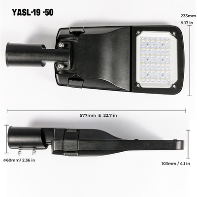 Lámpara llevada al aire libre 50w 100w 150w 200w de la carretera de la luz de calle de la prenda impermeable Ip66