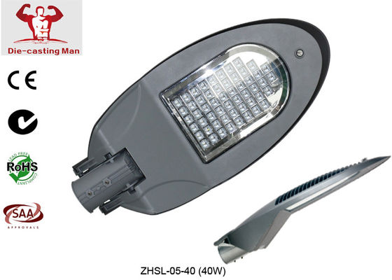 CRI 70 Luces de calle LED de alta potencia Ángulo óptico 145*85° 50W Ip66 Fotocel exterior Modernas luces de calle