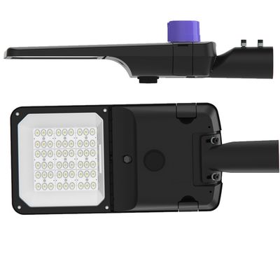 φ60mm Tubo de instalación Dia 120 grados Ángulo de haz Luz de la calle lámpara LED de aluminio carcasa vacía