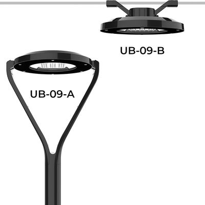 Iluminación de jardín de aluminio de fundición a presión 30W 60W 100W IP66 IK08 luz de jardín de jardín exterior