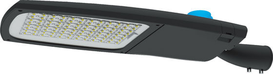 Corpo de aluminio de fundición a presión luminarias callejeras de led vidrio templado con lente