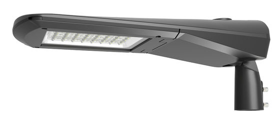 Disminuible 120lm/W 3000k Ra80 IK08 Difusor de aluminio LED Luz de calle IP66 Color negro para la carretera principal