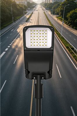Luz de calle LED de aluminio, temperatura de color de 3000 a 6500K e iluminación de carretera