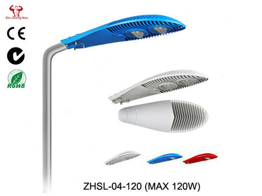 120w de aluminio a presión vivienda llevada fotocélula de la luz de calle de Meanwell de la fundición